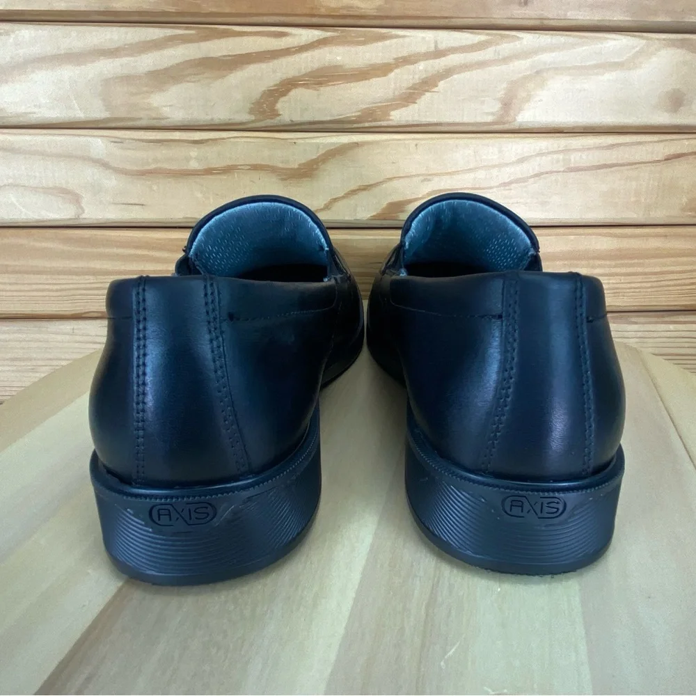 JOHNSTON & MURPHY MADDOX XC4 Men’s 9 US Slip-on WP Loafers Black Leather Shoes